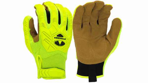 Pyramex Genuine Leather Level 1 Impact Gloves