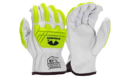 Pyramex Premium Goatskin Driver Level 2 Impact Glove