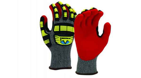 Pyramex Nitrile Sandy A6 Cut Level 2 Impact Glove